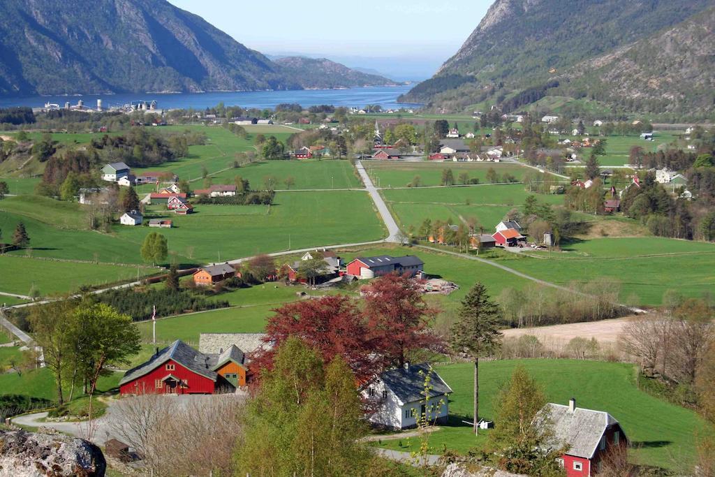 Hoiland Gard Gardshotellet Hjelmeland Buitenkant foto